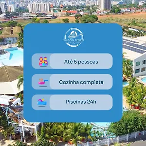 Apartamento Lacqua Diroma Iv, Caldas Novas